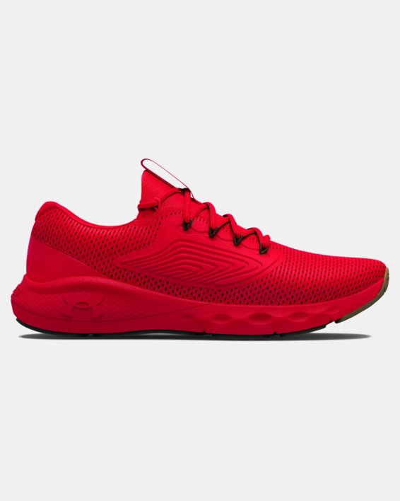 Men's UA Charged Vantage 2 Running Shoes, Red, pdpMainDesktop image number 0